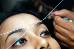 Threading Hair Removal Is The Simple Method With No Chemical Reactions!