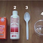 Teeth whitening baking soda