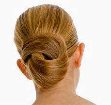 chignon - holiday hairstyle