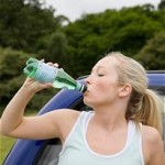 drinking plenty of water