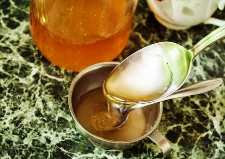 Green Tea, Honey and Sugar
