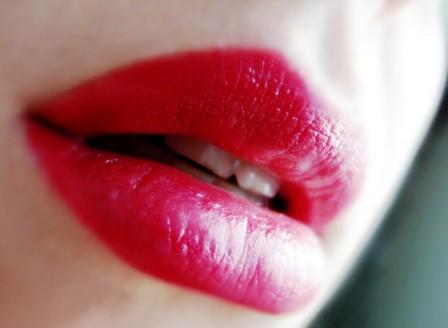 Red Colored Lips