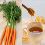 Honey and carrot mask
